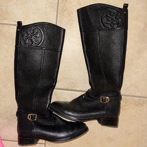 Black Tory Burch Boots